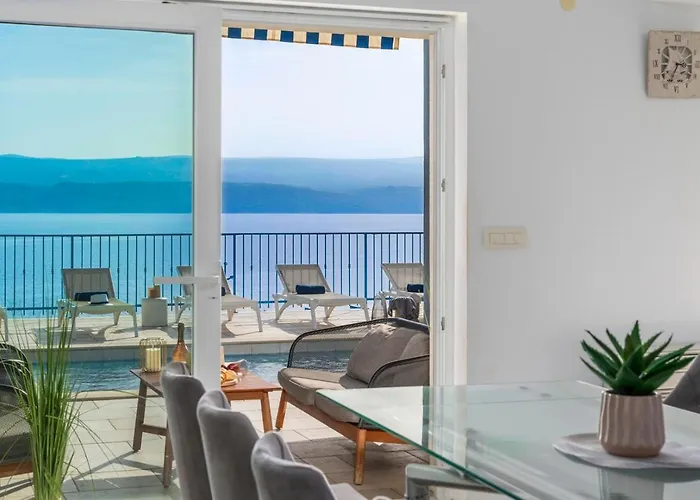 Seafront Azzurro With Heated Pool
