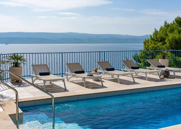 Seafront Azzurro With Heated Pool Villa *