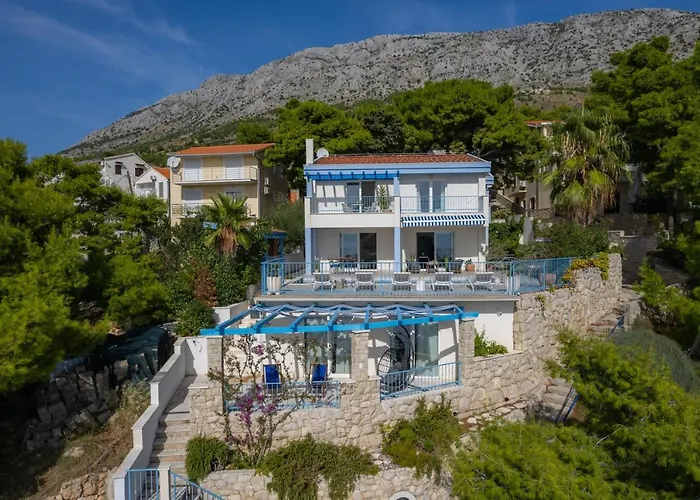 Seafront Azzurro With Heated Pool Villa Stanici