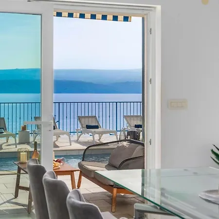 Seafront Azzurro With Heated Pool