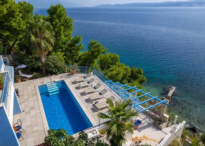 Seafront Azzurro With Heated Pool Willa Stanici